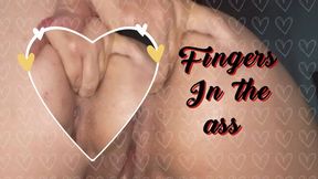Fingers in the ass