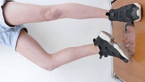 Floor-face humiliated by dirty Reebok Instapump sneakers (part 6 of 8), flo439x 2160p