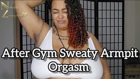 After Gym Sweaty Armpit Orgasm