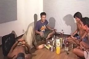 Guzzling bare