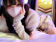 Pretty Japanese teen solo masturbation Uncensored