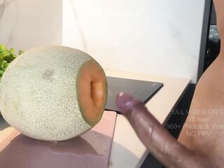 THINGS I CAN HAVE JOY WITH: TRANS GAL LARGE SHLONG FRUIT SCREW