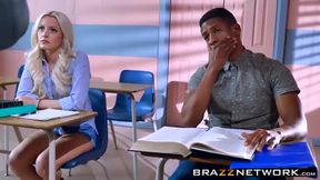 Layla Prices enjoying a hard dick stuffing from her teacher