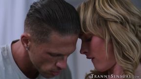 Trans Blake Lovely savors every HARD THRUST Roman Todd delivers