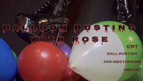Balloon Busting With Rose