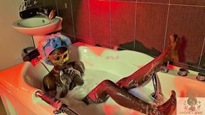 Im Such a Dirty Slut!! I Let the Jaccuzzi Jets Fuck Out My Pussy Till I Cum!!