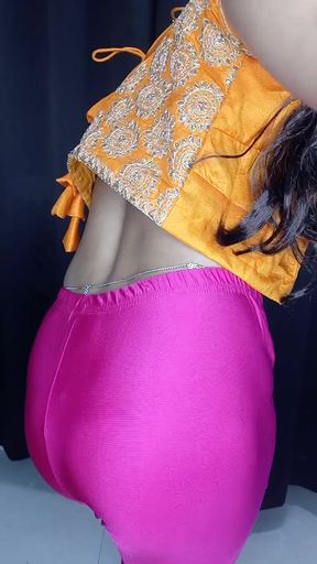 Remove sexy satin lagging and blouse