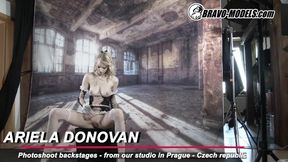 Stockings action with marvelous Ariela Donovan and Ariela from Bravo Models