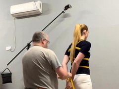 slut his tall blonde fetish flashing ass on live webcam