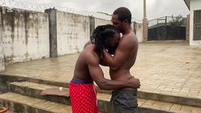 he fucks me outside under the rain