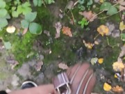Ginger pissing in public compilation