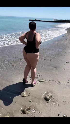 Walking by the Beach