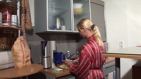 Cheating in Germany with Tattooed Whore and Small Natural Tits Gets Fucked in the Pussy