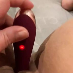 Mature and horny stepmom vibrator show