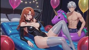 Inflatables Fantasies #5B: Whispers of the Inflatable Embrace (Animated)