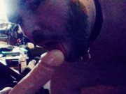 SLOPPY DEEPTHROAT PRACTICE