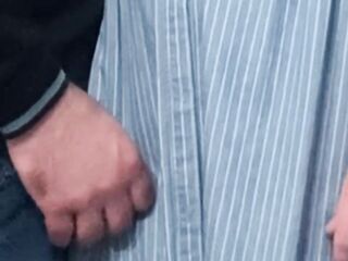 Old Guy Perv Fingered Twat in Subway