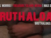 Hung Ebony God Stroking it Home alone