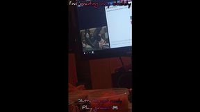 Slutty Femboy Waits For Daddy In Video Chat