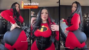 Mrs. Incredible New FaceSitting & Ass Eating
