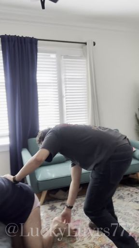 Cuck bullied in front of hot girl