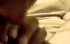 Black woman blows her white boyfriend