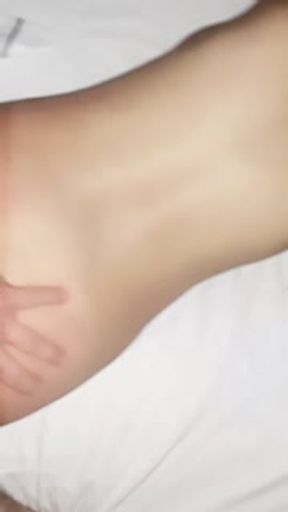I warm up my stepdaughter so she gives me her little ass