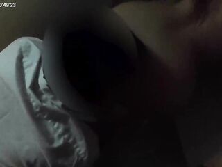 Cuckolding my spouse with a ally at his abode, creampie, cuckold recording