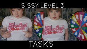 Level 3 Bisexual sissies Kinky Spin the wheel sissy tasks humiliating exposure fetish