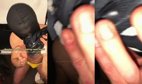 UK master trains slave in smelly Nike tn foot worship barefoot humiliation