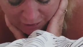 NICOLA LETS HER CUCKOLD FUCK HER AFTER LOVER
