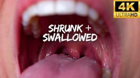 Shrunk and Swallowed by my Throat - FtM Friend Shrinks and Vores You with POV Mouth Play