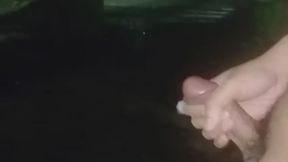 Pinoy Twink Jerks Off Naked on Empty Parking Slot After Midnight
