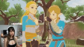 Legend of Zelda: Link and Zelda get strippified in anime hentai prank