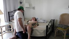 caught masturbating stepson gets a sex lesson from stepmom
