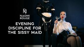 Evening Discipline for the Sissy Maid