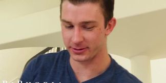 Bisexual couple enjoys MMF threesome with deepthroat and assfucking