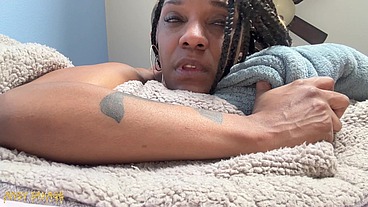 BLACK MILF Pov Deepthroat & SQUIRTING