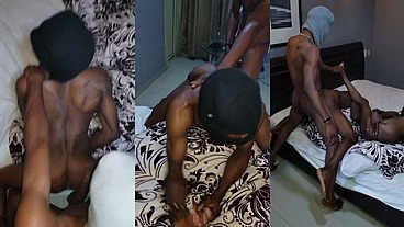 Jealous roommate joined as I was getting fucked