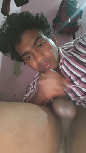 Desi Hot Indian Boy Sucking Dick on the Night