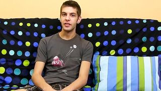 BoyObsession.com - Max Morgan's sexy twink fat dick jerk off at home