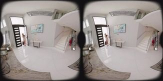 VR Bangers Three Hot Babes Fuck and Suck in VR Porn