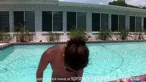 SpringBreakLife Video: Naked Chillin By The Pool