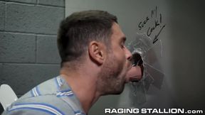 Gets A Good Fuck In Truck Stop Bathroom With Beau Butler