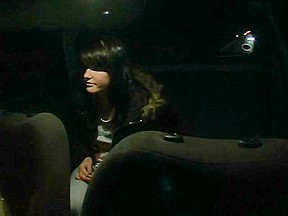 Heavy titted girl pleases taxi man with deep oral