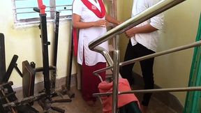 indian school student chupke se chudachudi karte time video