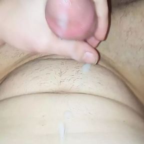 My spun dick cumming