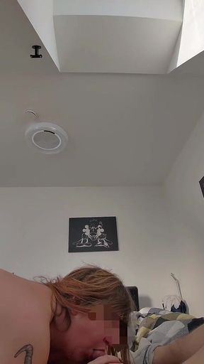 Cheating Wife Can't Stop: Stranger Creampies Me in Our Marital Bed