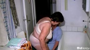 Mature Chubby Lacey Starr and Zara Du Rose Doll OLDNANNY