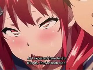 Manga stepsisters piddle and bang in the studs's bath